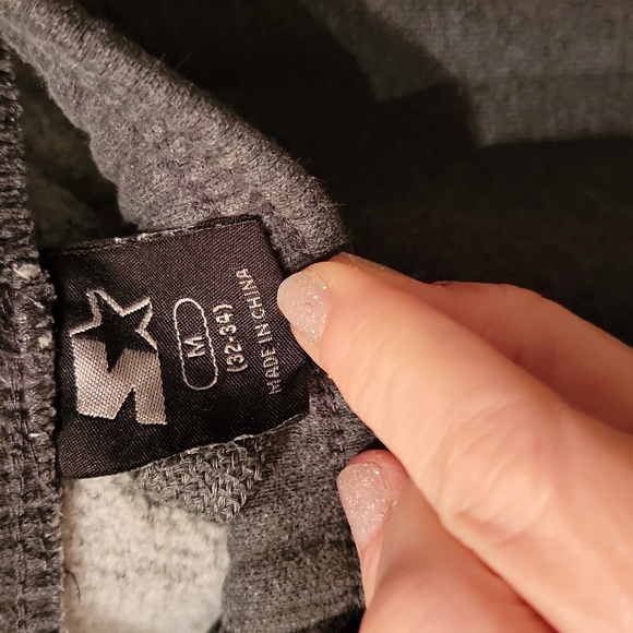 Men's Size Medium (32 - 34) Gray 60% Cotton Sweatpants - Picture 3 of 8